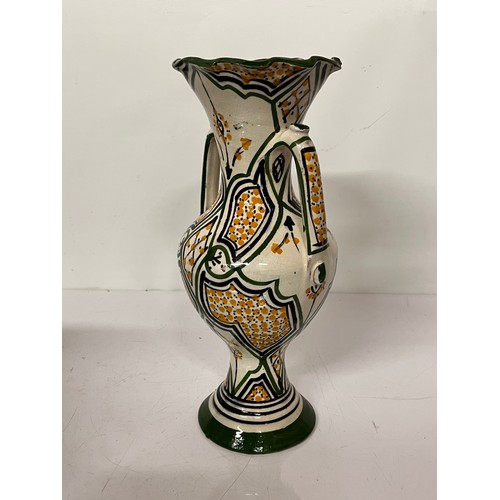 379 - Early C20th Art Nouveau design art pottery vase, signed to the base. 23 cm high

This lot is availab... 