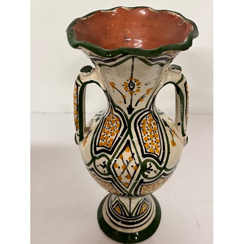 379 - Early C20th Art Nouveau design art pottery vase, signed to the base. 23 cm high

This lot is availab... 