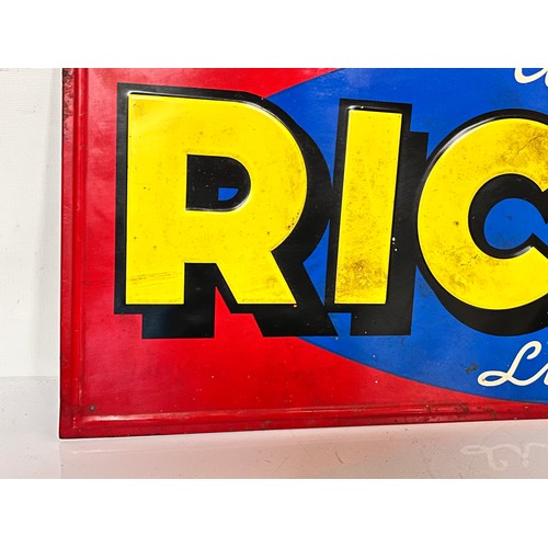 168 - Breweryana, a Ricard enamel advertising sign 84 cm x 30 cm

This lot is available for in-house shipp... 