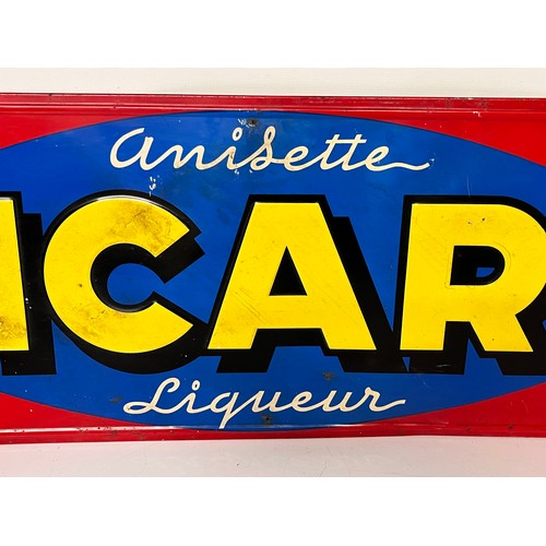 168 - Breweryana, a Ricard enamel advertising sign 84 cm x 30 cm

This lot is available for in-house shipp... 