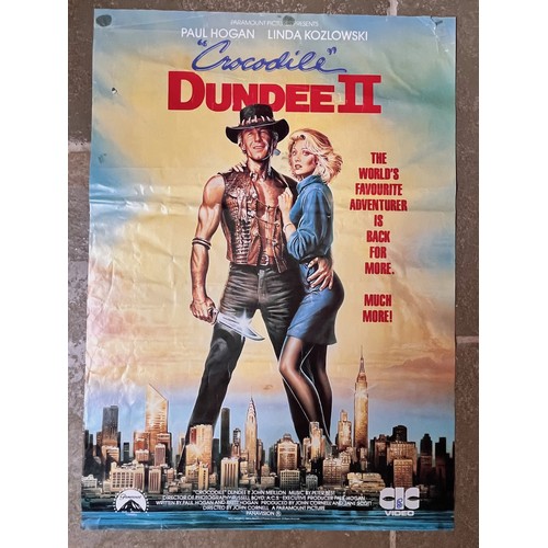 178 - Movie Poster, Crocodile Dundee II, 83 cm x 59.5 cm

This lot is available for in-house shipping