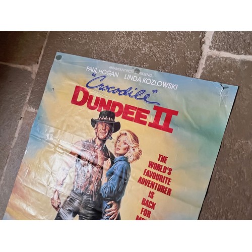 178 - Movie Poster, Crocodile Dundee II, 83 cm x 59.5 cm

This lot is available for in-house shipping