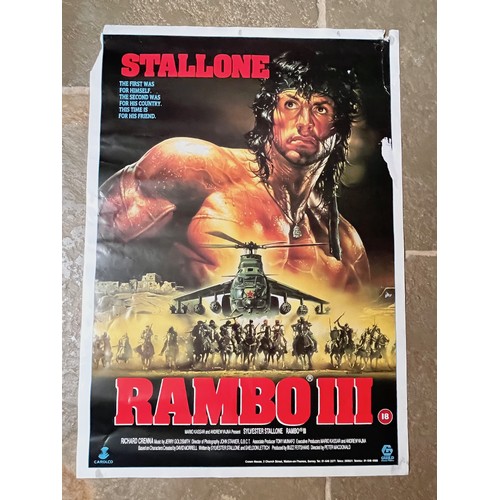 179 - Movie Poster, Rambo III, 83 cm x 59.5 cm

This lot is available for in-house shipping