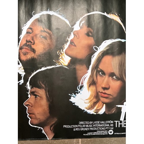 180 - Film poster, Abba The Movie, 101 cm x 76 cm

This lot is available for in-house shipping