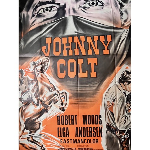 183 - Large Cowboy Western Movie poster, film Johnny Colt from 1966, 116 cm x 153 cm

This lot is availabl... 