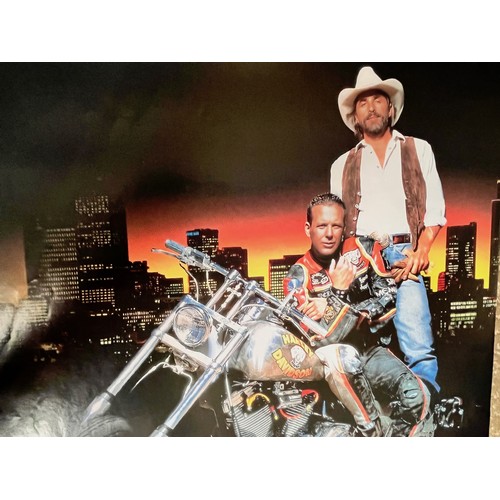 188 - Movie Poster, 1991 film Harley Davidson and The Marlboro Man, 50 cm x 32.5 cm

This lot is available... 