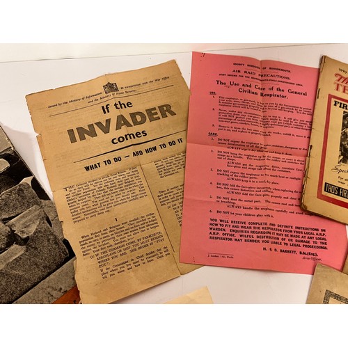 201 - Military WWII ephemera, emergency procedures and guides and properganda booklets. 14 in all.

This l... 