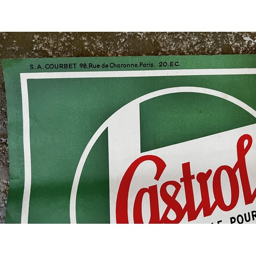 220 - Automobilia, 1950’s wall chart for Castrol Oils, 98cm x 63 cm

This lot is available for in-house sh... 