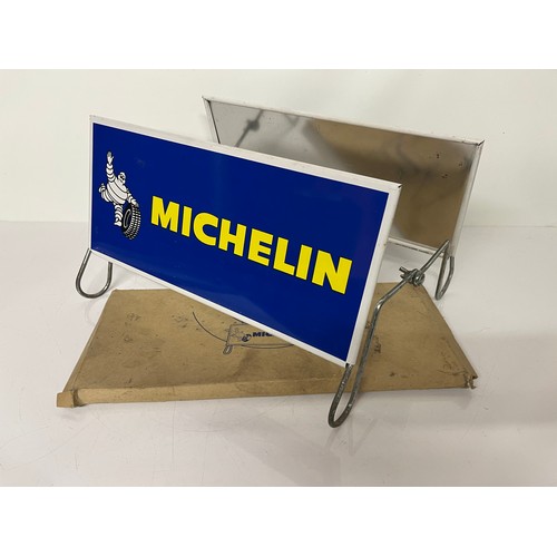 227 - Automobilia, A New Old Stock Michelin tyres garage forecourt display stand in original packaging,  d... 