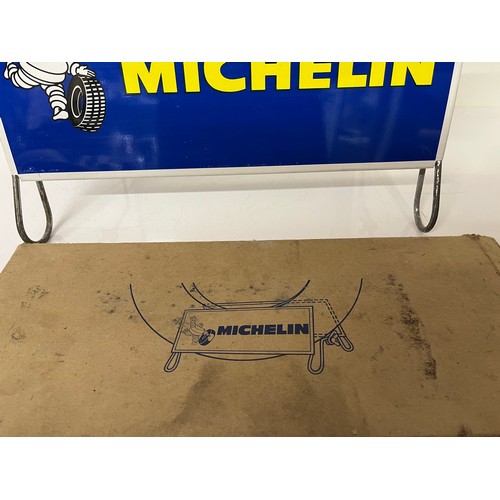 227 - Automobilia, A New Old Stock Michelin tyres garage forecourt display stand in original packaging,  d... 