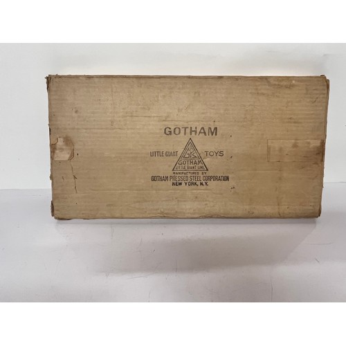 252 - A Gotham pinball / bagatelle game made by Little Giant Toys Gotham Pressed Steel Corp. N.Y N.Y, in o... 