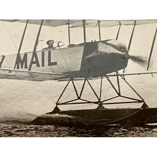 270 - Three photo postcards of competitors from early Daily Mail sponsored air race.

This lot is availabl... 