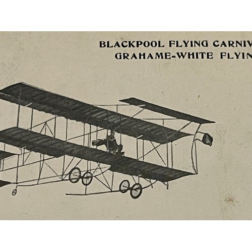 271 - Two photo postcards of pioneer aviator Grahame White at Blackpool.

This lot is available for in-hou... 