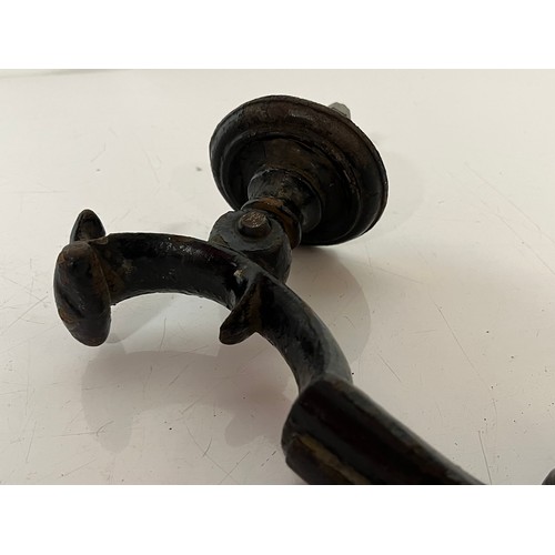 288 - Large English made cast iron door knocker, 8 inches long

This lot is available for in-house shippin... 