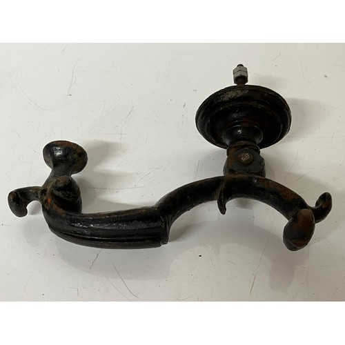 288 - Large English made cast iron door knocker, 8 inches long

This lot is available for in-house shippin... 