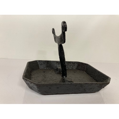 289 - Georgian boot scrape cast iron base and a wrought iron top.

10 inches x 12 inches and 8 inches high... 