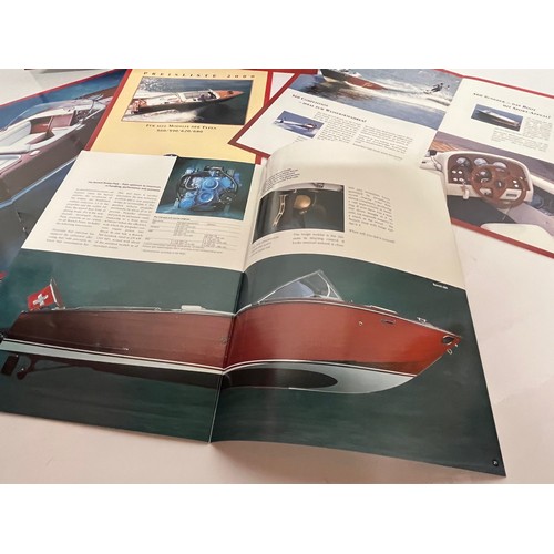 293 - Maritime ephemera, Boesch sales brochures from the early 1960’s when Boesch were the speed boat of c... 