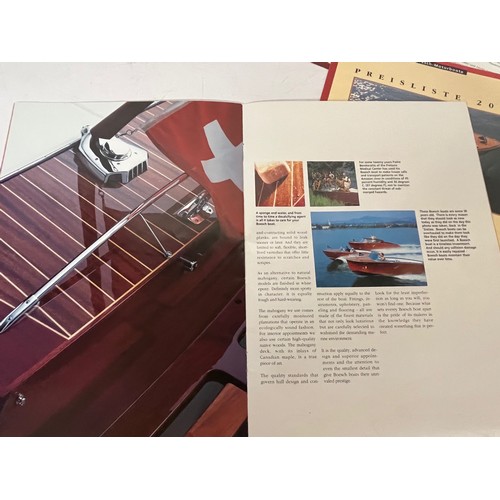 293 - Maritime ephemera, Boesch sales brochures from the early 1960’s when Boesch were the speed boat of c... 