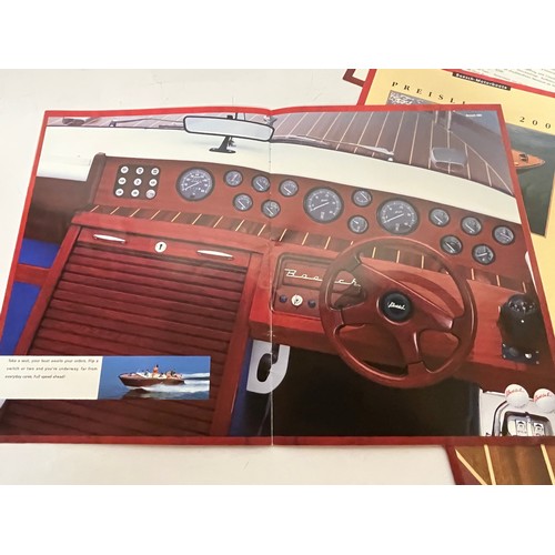 293 - Maritime ephemera, Boesch sales brochures from the early 1960’s when Boesch were the speed boat of c... 