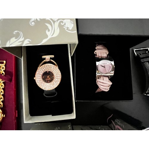 332 - Collection of Ladies dress watches, some unworn.

This lot is available for in-house shipping