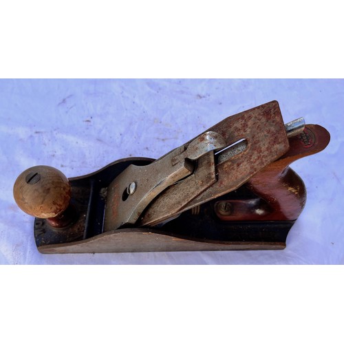 347 - Collection of woodworking and carpentry tools, Woden No 4 plane 

This lot is available for in-house... 