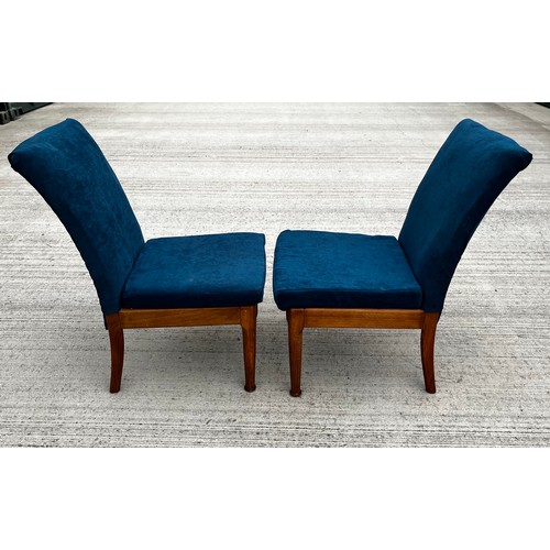 61 - Mid century furniture, a pair of Parker Knoll salon chairs.

This lot is collection only