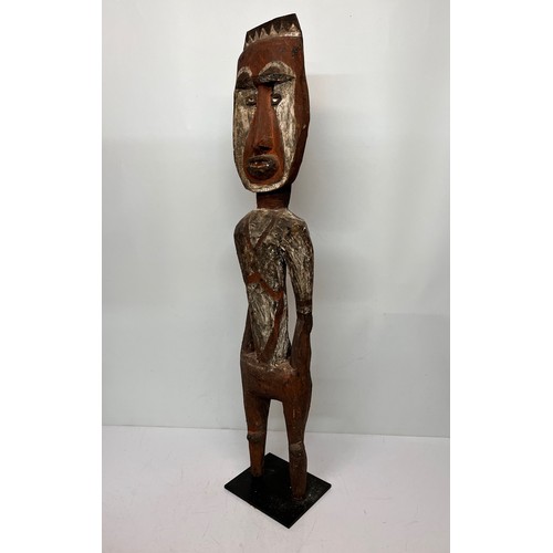 2 - Large Tribal art carved figure 95 cm high.

This lot is available for in-house shipping