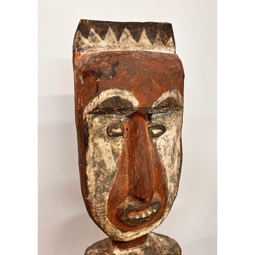 2 - Large Tribal art carved figure 95 cm high.

This lot is available for in-house shipping