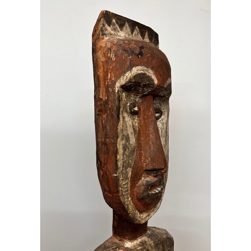 2 - Large Tribal art carved figure 95 cm high.

This lot is available for in-house shipping