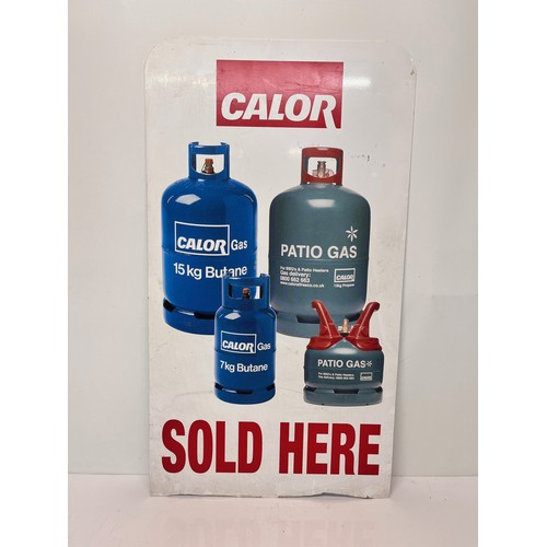 65 - Mid century advertising sign for Calor Gas, double sided.

74 cm x 41 cm 

This lot is available for... 