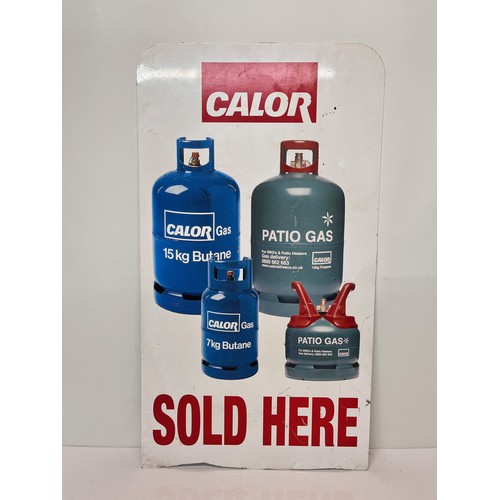 65 - Mid century advertising sign for Calor Gas, double sided.

74 cm x 41 cm 

This lot is available for... 