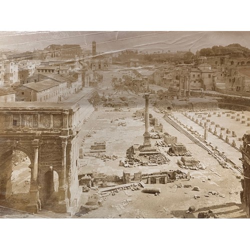 84 - Collection of large Grand tour photographic images from Italy.

This lot is available for in-house s... 