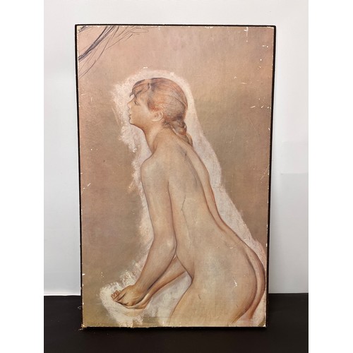 89 - Renoir print of a bather, mounted on board 

68 cm x 43cm

This lot is available for in-house shippi... 