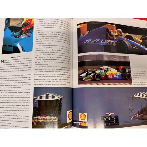 90 - Automobilia, motor racing books Ferrari Mercedes, Fangio and Ken Tyrell

This lot is available for i... 