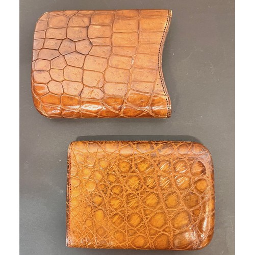 114 - Crocodile skin cigar case 6 inches long

This lot is available for in-house shipping