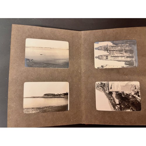 116 - Photograph album dated 1930-31 featuring Alpine mountaineering, Cambridge University and European ar... 