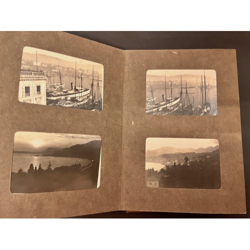 116 - Photograph album dated 1930-31 featuring Alpine mountaineering, Cambridge University and European ar... 