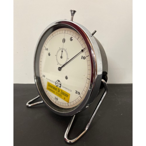 131 - Large Pye brand stop clock marked for Cambridge University Department of Zoology

This lot is availa... 