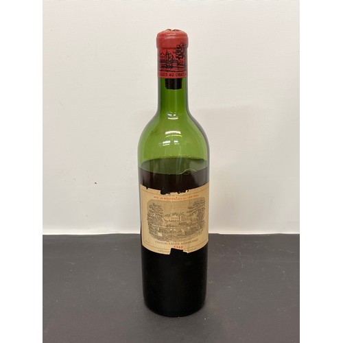 143 - Single bottle of vintage wine, Chateau Lafite-Rothschild 1960.

This lot is available for in-house s... 