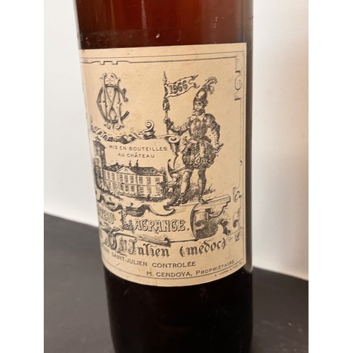 145 - Single bottle of vintage wine Chateau Lagrange 1966


This lot is available for in-house shipping