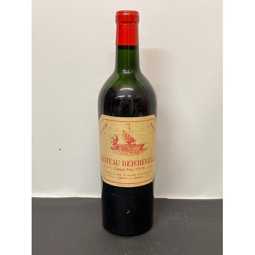 146 - Single bottle of vintage wine, Chateau Beychevelle 1958

This lot is available for in-house shipping