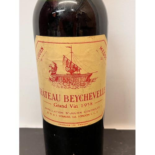 146 - Single bottle of vintage wine, Chateau Beychevelle 1958

This lot is available for in-house shipping