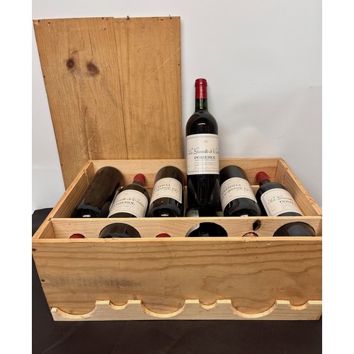 142 - Case of vintage vine, 12 bottles of La Gravette de Certan 1996