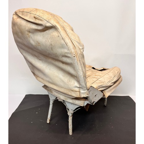 158 - Aeronautical interest, vintage pre war aircraft seat.

This lot is available for internal shipping