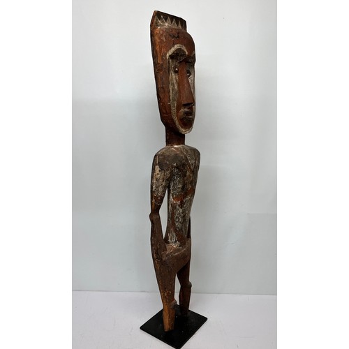 2 - Large Tribal art carved figure 95 cm high.

This lot is available for in-house shipping