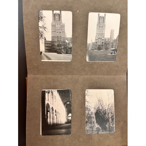 188 - Photograph album dated 1930-31 featuring Alpine mountaineering, Cambridge University and European ar... 