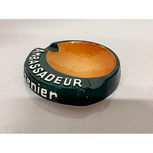 363 - Breweryana, Longchamp advertising wares a promotional ashtray for French Apperitive Ambassadeur Cuse... 