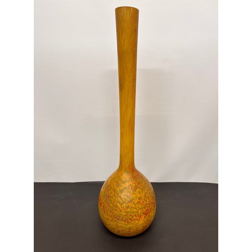 11 - Studio art glass vase 40 cm high 

This lot is available for in-house shipping