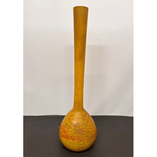 11 - Studio art glass vase 40 cm high 

This lot is available for in-house shipping