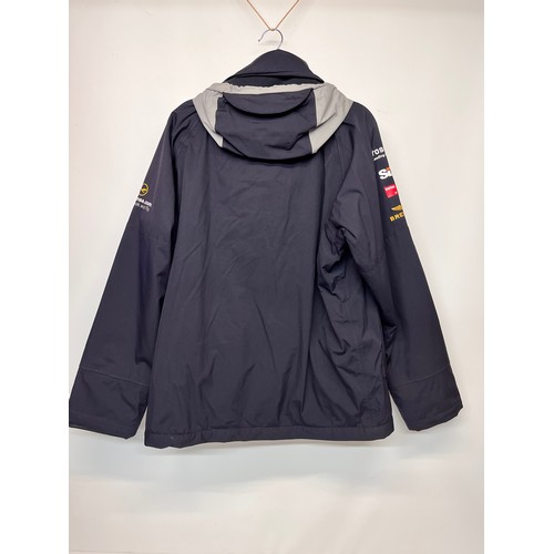 83 - Vintage clothing, sporting, promotional work wear, Lufthansa Sailing team deck coat, made by top end... 